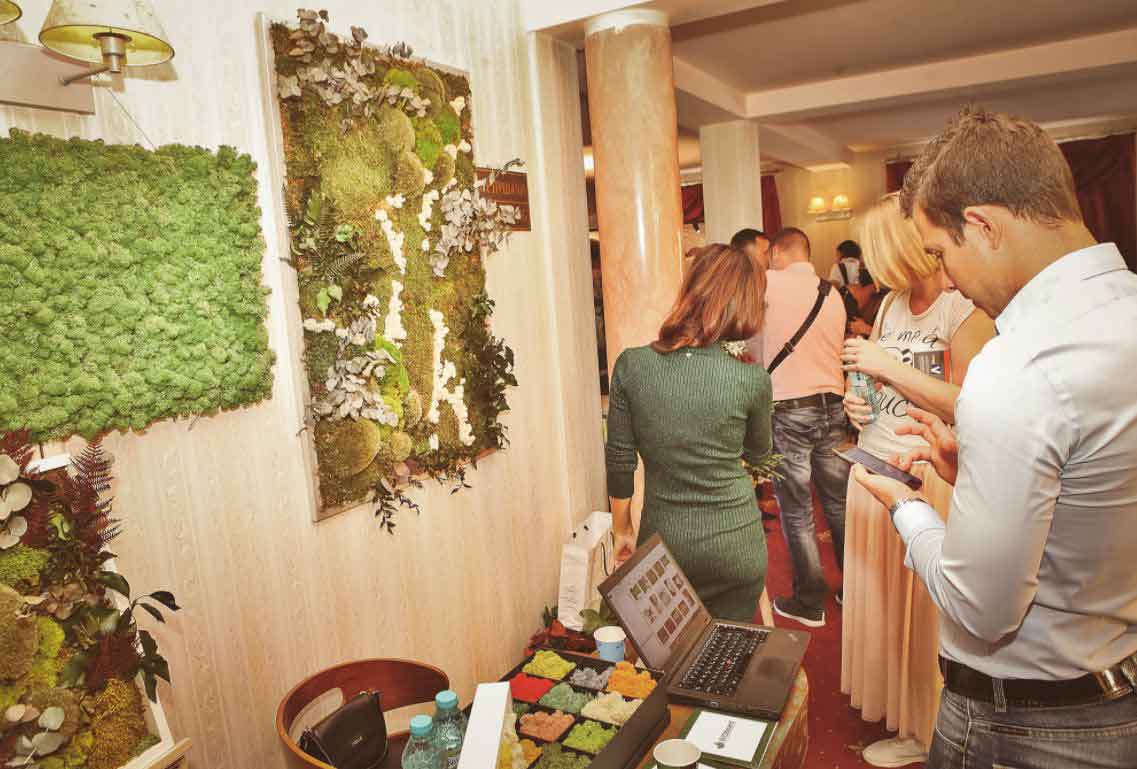 BIOboard presentation at Dibla interior designers' conference