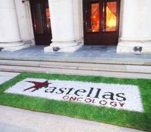Зелено брандиране за събитие на Astellas Oncology