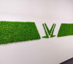 MOSS logo at Varengold bank office