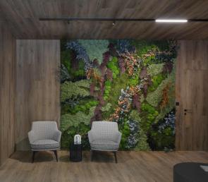 Зелени стени WILD в жилищна сграда Bellevue Residence II